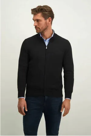 State of art Fijngebreid vest