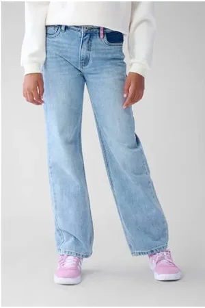 SHOEBY Straight leg jeans blauw