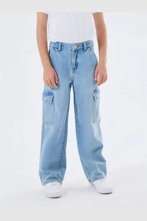NAME IT KIDS wide leg jeans NKFROSE