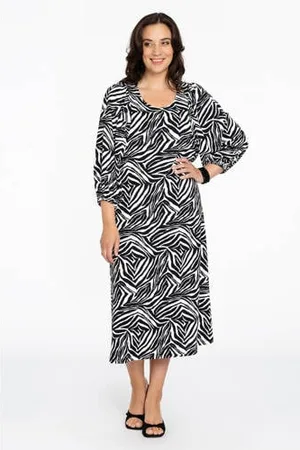 Yoek Jurk met zebraprint