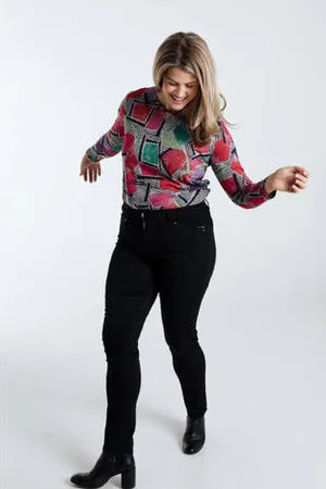 Paprika Regular waist skinny jeans