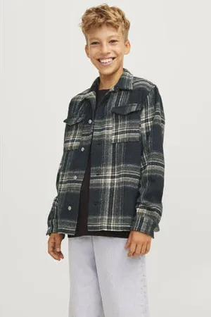 JACK & JONES JUNIOR geruit overhemd JORVESTERBRO