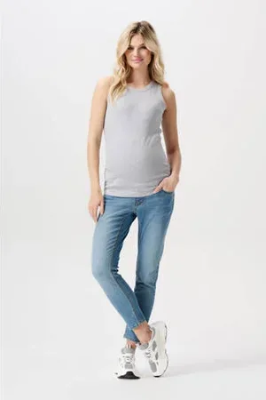 Noppies Maternity cropped zwangerschaps slim fit jeans Mila