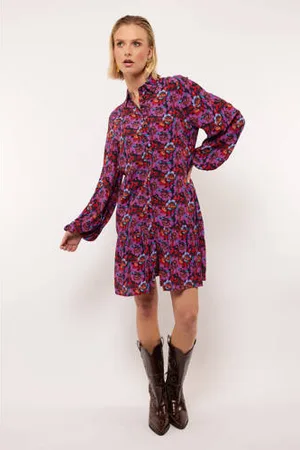Fluresk Blousejurk roze