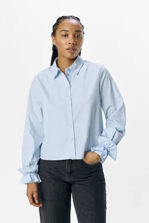 Object Blouse met ruches