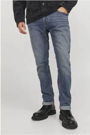JACK & JONES JEANS INTELLIGENCE slim fit jeans JJIGLENN JJCOLE