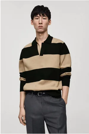 MANGO Polo beige