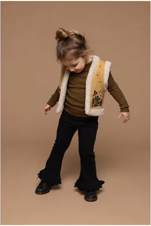 Looxs Little gilet met printopdruk