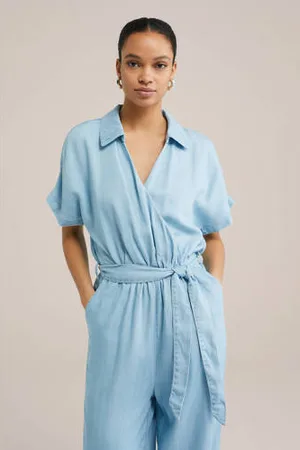 WE Fashion Blue Ridge denim jumpsuit