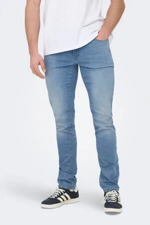 Only & Sons Slim fit jeans ONSLOOM blauw