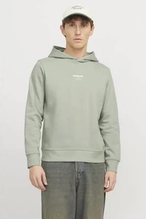 JACK & JONES CORE hoodie lichtgroen