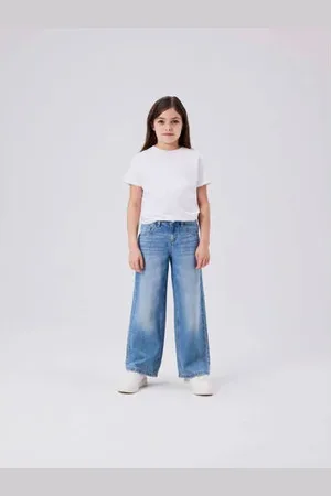 NAME IT KIDS wide leg jeans NKFROSE