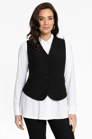 Yoek Gestreept gilet