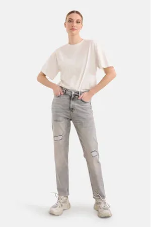 SHOEBY Cropped mom fit jeans Nora