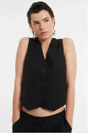 RUBY Linnen gilet