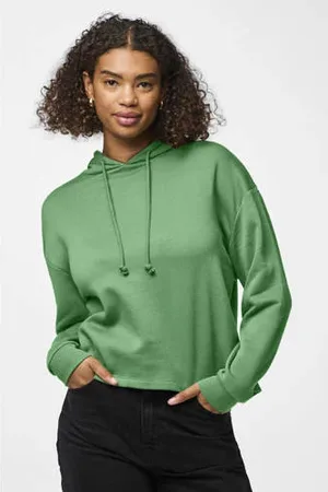Pieces® Hoodie PCCHILLI felgroen
