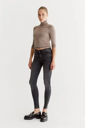 Cup of Joe denim High waist super skinny jeans