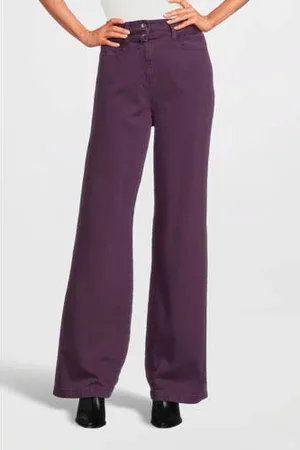 HUGO BOSS High waist wide leg jeans