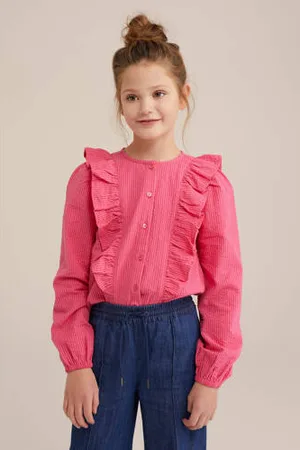 WE Fashion Blouse roze