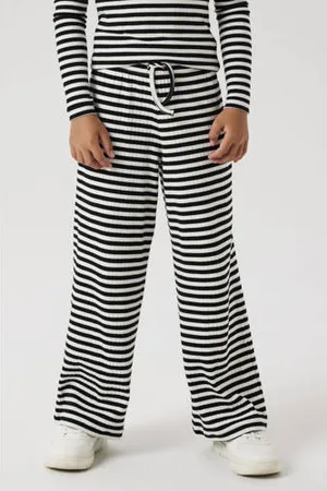 NAME IT KIDS straight casual broek zwart