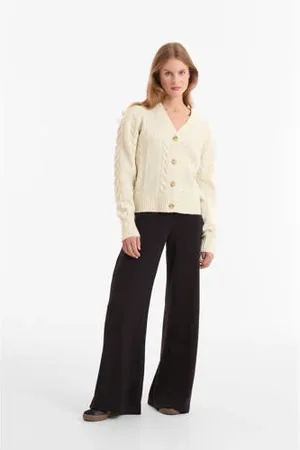 Anytime Ponte wide leg pantalon