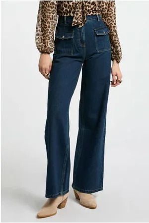 Morgan High waist wide leg jeans