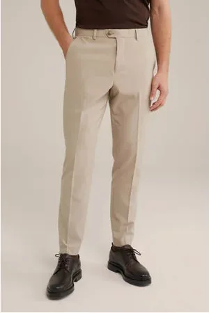 WE Fashion WE Fundamentals slim pantalon beige