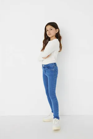 ONLY KIDS high waist skinny jeans KONRAIN
