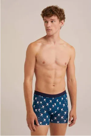 WE Fashion Boxershort met kerst print