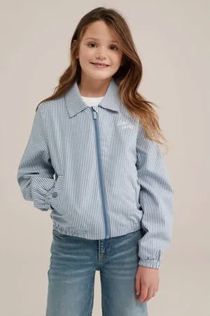 WE Fashion Blue Ridge jack lichtblauw