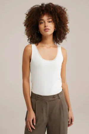WE Fashion Singlet wit