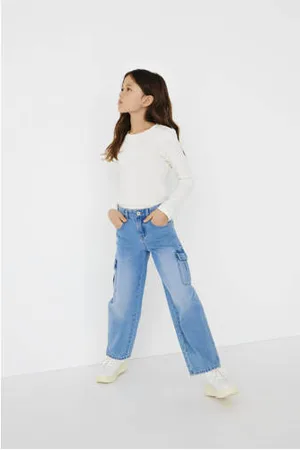 ONLY KIDS GIRL wide leg jeans KOGHARMONY