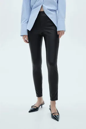 MANGO Slim high waist legging