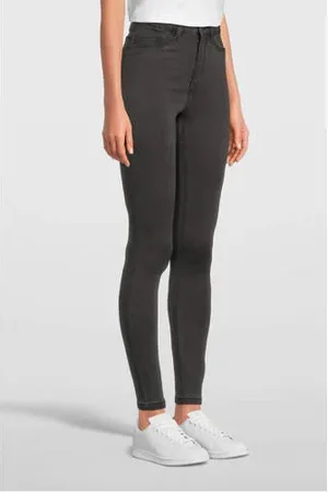 Noisy May Skinny jeans NMCALLIE dark grey denim