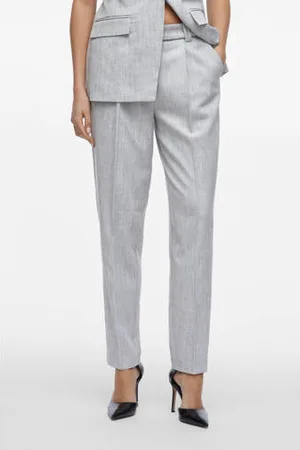 VILA Tapered high waist broek