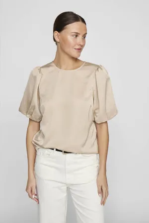 VILA Blousetop beige