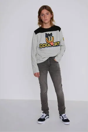CoolCat Skinny Jeans Dexx Grijs