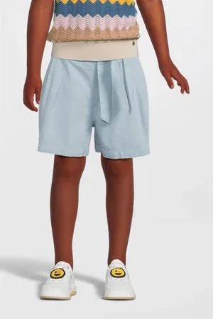 NAME IT KIDS casual short met linnen