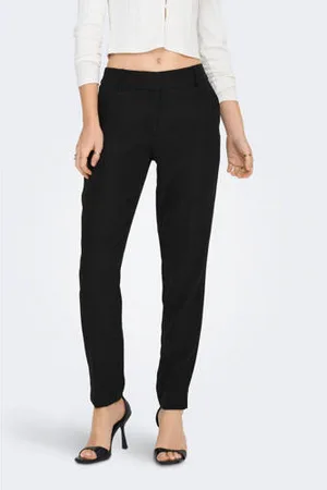 ONLY High waist slim fit pantalon ONLVERONICA