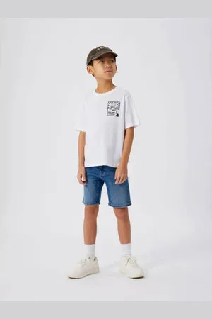 NAME IT KIDS regular fit denim short NKMRYAN