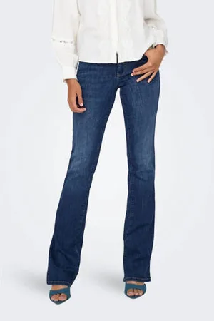 ONLY TALL regular waist flared jeans