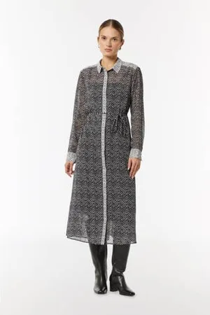 Comma, Blousejurk antraciet
