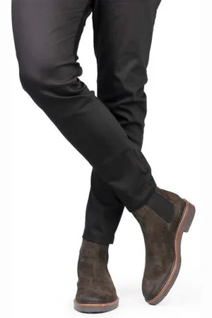 PS Poelman Hudson suède chelsea boots