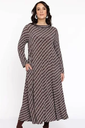 Yoek Maxi jurk DOLCE met all over print