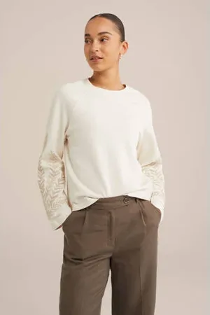 WE Fashion Sweater beige
