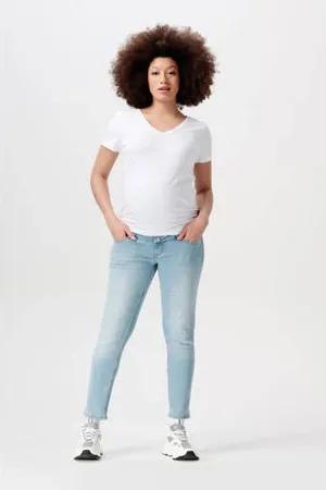 Noppies Maternity cropped zwangerschaps slim fit jeans Mila