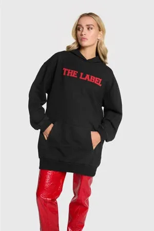 Alix the label Sweatjurk met logo