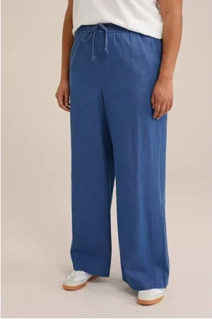 WE Fashion Blue Ridge straight jeans medium blue denim