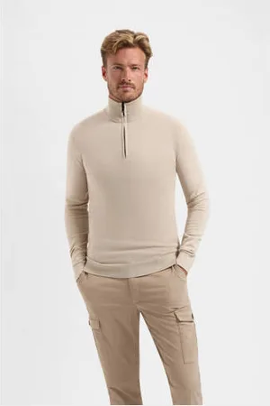 Saint Steve Trui fijn gebreid beige
