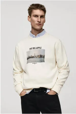 MANGO Sweater beige